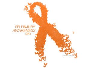 self harm awareness ribbon